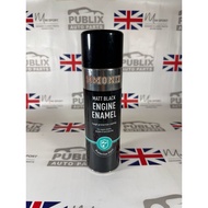 Simoniz VHT (Very High Temperature) Spray Paint 500ml Black Matt  & Red Matt - MADE IN UK (800°C)