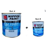 Nippon Paint Floor Paint Protective Coating EA4 Finish 1 Liter - Epoxy 1L NIPPON EA4