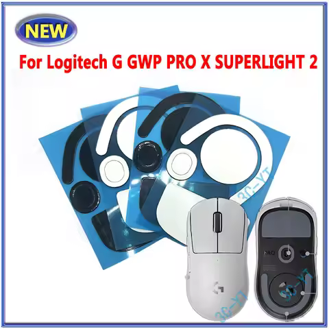 1-10Set NEW Esports Mouse Skates Feet For logitech GPW3 G PRO X SUPERLIGHT 2 Mouse Glides