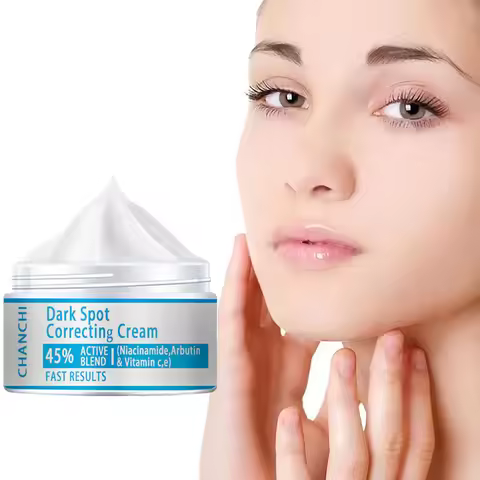 Freckle Makeup Cream Brightens Skin Tone, Moisturizes, Moisturizes, and Lightens Freckles Facial Car