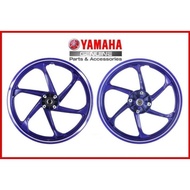 Sport Rim BIRU GP Yamaha 125 125Z 125ZR 100% HLY Original [NOS] FOC Bearing &amp; Bush - Y125 Y125Z Y125ZR Alloy Wheel