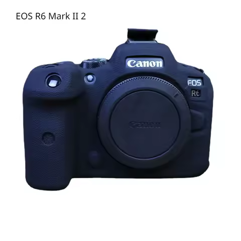 EOS Mark R6 II 2 Silicone Protective Case for Canon EOS R6 Mark II 2 EOS R6 Camera -Soft Silicone Co