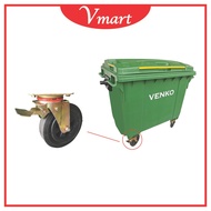 [MGB 660L MGB 1100L] Roda Ganti 8 Inci untuk Tong Sampah / Roda Caster / Roda Pengganti / Roda Tong 