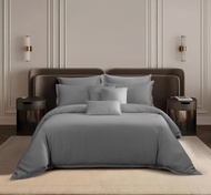 [ราคาโปร] Akemi ผ้าปูที่นอน 5 ฟุต 6 ฟุต รุ่น Colour Elegance 1250 เส้นด้าย