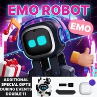 EMO Desk Robot Companion | ChatGPT-Powered AI Pet with Voice Commands, Personality, Dancing & Games 