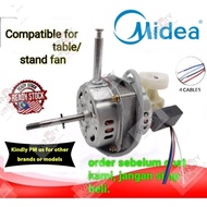 WSS Midea Fan motor Table fan/stand fan 16inch