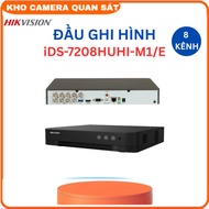 Đầu ghi HIKVISIONHybrid TVI-IP 8Mp 8 kênh iDS-7208HUHI-M1/E( C ) hỗ trợ 1 SATA đến 10TBđàm thoại 2 c