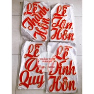 Wedding foam letters CEREMONY MARRIAGE CEREMONY RECRUITMENT CEREMONY MARRIAGE CEREMONY wall decorati