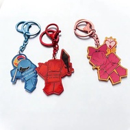 Forsaken C00lkidd Bluudude Pr3typriincess Acrylic keychains Cute cartoon game Character pendant