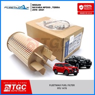 ◕ ☪ ↂ Fleetmax Fuel Filter / Fuel Cleaner NISSAN NAVARA NP300 , TERRA 2015 -2021 FFS 1478 1PC