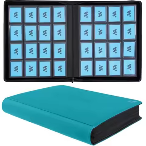 Toploader Binder Holds 640 Top Loaders Top Loader Binders for 3" x 4" Rigid Cards Toploader Card Bin