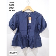 ET CETERA BLOUSE SHEER SHORT SLEEVEWanita