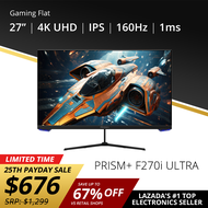 PRISM+ F270i Ultra | 27" IPS 160Hz 1ms 4K UHD 130% sRGB Gaming Monitor