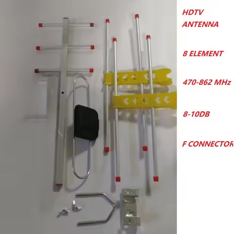 470MHz-860MHz TV Antenna Digital TV Antenna for HDTV DVBT DVBT2 470MHz-860MHz Outdoor TV Antenna Dig