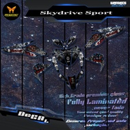 Suzuki Skydrive Sports Decals (Slipknot Concept)