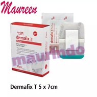 - Dermafix T Plaster 5x7 cm Transparent Waterproof Wound 5 X 7 cm 1 Pcs