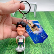 Soccer Trading Card Son Heung-Min Doll Keyring