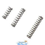 KA 10Pcs Spring Steel Coil, 6mm OD 1mm Wire Size Telescopic Spring, Useful Stainless Steel Compressi