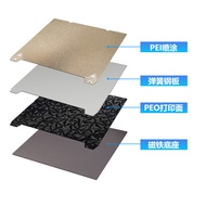 【hot】 Creality K1/K1 MAX Side PET PEI Sheet Magnetic Build Plate 235/310mm Heated Bed Ender 3 S1/S1p