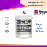 5L Nippon Vinilex 5500 Wall Sealer - Exterior & Interior (Undercoat)