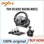 PXN V9 Gen2 Gaming Steering Wheel 270°/900° Racing Wheel Volante for PS4/PS3/PC Windows 8,10,11/Swit