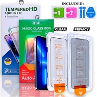 Premium Auto-Alignment Glass for Infinix smart 7 HD 8 9 10 hot 40i 30i 50i 60i 50 pro 9 11 play 8