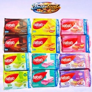 Nabati Wafer Biscuits 37g Extra 20% 44g x 10pcs Chocolate Strawberry Cheese