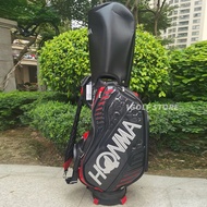 Black Black Men's HONMA Golf Bag Holder Bag High Quality PU Golf Professional Bag Club Storage Bag 골프용품