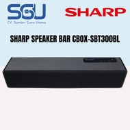 Speaker Bar Bluetooth Sharp Cbox-Sbt300Bl Cbox Sbt300Bl Sbt300 Bl