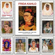 F-Frida K-Kahlo Poster Print A5 A4 A3 A2 Wall Art Decor For Room Office Gift For Fans