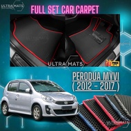 PERODUA MYVI 2012 2013 2014 2015 2016 2017 MYVI LAGI BEST CAR CARPET CAR MAT CARMAT CAR FLOOR MAT KA