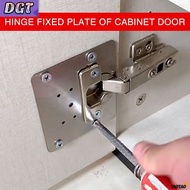 DGT Kitchen Cupboard Door Hinge Repair Kit Cabinet Hinge Repair Side Panels Mount Stainless Steel Hi
