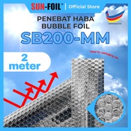 SUNFOIL SB200-MM [2m] Bubble Foil Series Bubble Aluminium Foil Penebat Haba Insulation