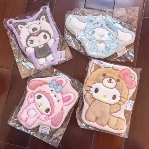 Cute Cartoon HelloKitty My Melody Cinnamoroll Hand Towel Kawaii High-Looking Hand Towel Soft, Comfor