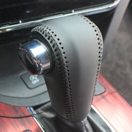 Leather Car Gear Head Shift Knob Cover Gear Collars for Honda Vezel HRV HR-V 2014 - 2022 Interior Accessories
