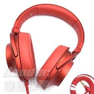 【福利品】SONY MDR-100AAP 紅(3) Hi-Res 高音質 耳罩式耳機☆送收納袋