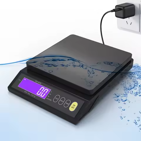 5KG 10KG Digital Scale Rechargeable Electric Scale 0.1g 1g Kitchen Scale Counting Tare Zeroing Auto 