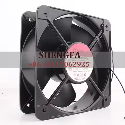 SUNON Case Fan DP20060A2 200X200X60MM 20CM 20060 220/240V 100W Inverter High Airflow Cooling Fan