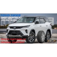 (POSTAGE) 265/60/18 ORIGINAL TOYOTA FORTUNER 2.8 TOYO OPEN COUNTRY HT NEW CAR TIRES TYRE TAYAR