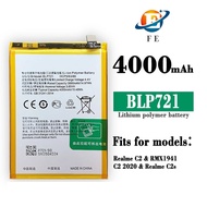 BLP721 Battery for OPPO Realme C2 RMX1941 C2 2020 Realme C2S 4000 mAh
