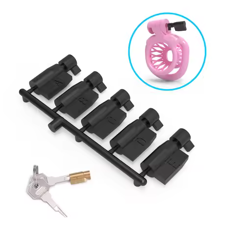 Permalocker for male sissy HT chastity cage holy trainer Forever lock 5 pieces (lock only)