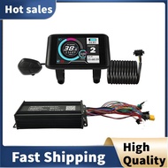 Electric Bicycle 36V 48V 52V 45A Sine Wave Ebike Controller with Colorful LCD Display