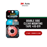 Scotch Double Tape Clear Adhesive Double Side Clear Mounting Tape 410-S19 19MM X 1.5M