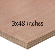 3x48 inches PRE CUT MARINE PLYWOOD
