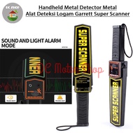 Handheld Metal Detector Metal Alat Deteksi Logam Garrett Super Scanner
