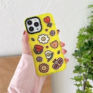 CASE.TIFY Cartoon Graffiti Air cushion protection Phone Case for iphone 15 15pro 15promax 14 14pro 14promax 13 13pro 13promax 12 12pro 12promax Cute Grandma for iphone 11 11promax x xr xsmax Cartoon phone case cute INS style popular girl phone case