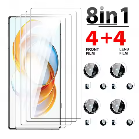 4/8in1 For nubia Z70Ultra Screen Protector ZTE Tempered Glass HD 9H Tempered Glass Case Friendly On 
