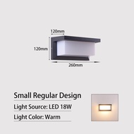 Outdoor Wall Light LED Motion Sensor Wall Lamp Decoration Light Waterproof Wall Sconce Lights