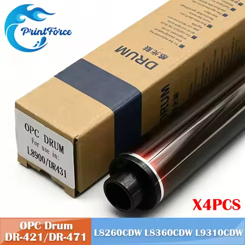 DR-421 DR-471 DR-421CL DR-471CL 4PCS OPC Drum Cylinder for Brother HL L8260CDW L8360CDW L9310CDW L89