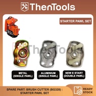 SPARE PART(BG328):STARTER PAWL SET DOUBLE SINGLE PAWL STARTER PAWL  ASSY MESIN RUMPUT STIHL FR3001 T